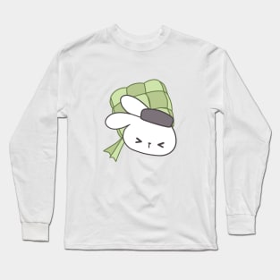 Eid Mubarak with Loppi Tokki and Ketupat! Long Sleeve T-Shirt